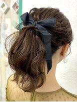メカマハロジャミング(Me Ka Mahalo Jammming)&nbsp;大人かわいいポニーテール/ヘアセット/ヘアアレンジ/推し活ヘア