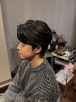 アリレイナ美容室 鎌倉店(ARIREINA) 鎌倉メンズセンターパートフェザーパーマ20代30代