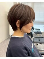 ゴカン バイ ジル ブラン 名古屋(Gokan by JIL BLAN)&nbsp;ハイライトバレイヤージュダブルカラーショートカット30代40代
