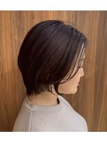 ココ(qoqo)&nbsp;丸みボブ　丸みショート　おさまり重視
