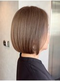 調布ウルフショートヘア顔周りレイヤーカット大人ショートボブ◆