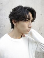 バイフィフス 原宿/表参道(by fifth)&nbsp;毛流れセンターパートフェザーパーマニュアンスパーマ