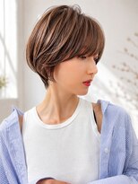 エアー 横浜(AIR) ◎前下がりひし形ショートボブ