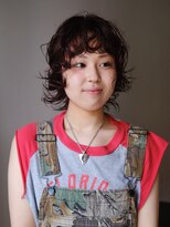ハンク 表参道(Hank.)&nbsp;毛先がかわいい、ニュアンスショートパーマ