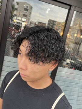 セカンド カミチョス ふじみ野店(2ND chos) 強めツイストスパイラルパーマ