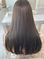 全席個室美容室 Zina津田沼 髪質改善/縮毛矯正【ジーナ】&nbsp;絹髪オリーブグレージュ 【Zina 荒川】
