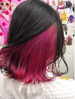 ノラ シンディ(NORA CYNDY)&nbsp;ピンクインナーカラー☆