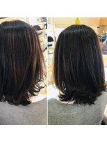 ナチュラル(Natural) ミディアムボブ◎【多賀城、塩釜、中野栄、縮毛矯正、髪質改善】