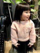 2席のみの美容室 アナイス(Anaiss) 眉毛チラ見えがかわいい☆ギリギリBANG！