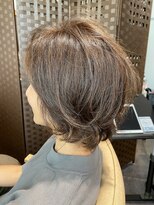 アリューカヘアー(Alluca Hair) トリートメントパーマと根元カラー