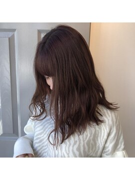 シェノン(Chainon.) <Chainon.>AW人気カラーピンクバイオレット×切りっぱなし♪