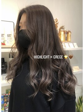 レガシーヘアーデザイン(Legacy hair design) 「ハイライト×グレージュ」