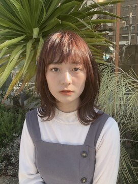 バランス ベル(BALANCE bell) 大人可愛い透明感カラー☆モテ愛されミディ♪