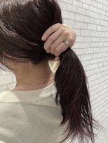 アース 二俣川店(HAIR&MAKE EARTH) ピンクバイオレット