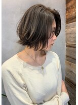 トルネード(TORNADO)&nbsp;切りっぱなしボブアッシュベージュ　n9.14