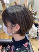 ショートボブ(履歴2回ブリーチあり)
