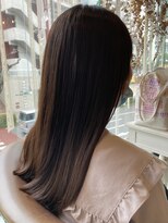 シェリ ヘアーアンドメイク(Cherie hair＆make)&nbsp;柔らかさのあるストレートスタイル