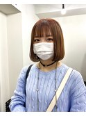 艶々ハイトーンボブ