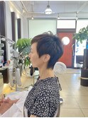 レザーカット#ショートカット#奏の杜#京成大久保#京成津田沼