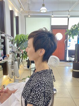 ヘアアーク(HAIR arc) レザーカット#ショートカット#奏の杜#京成大久保#京成津田沼
