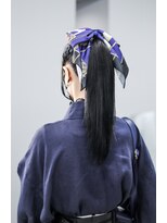 ノード(NODO)&nbsp;高めポニーテールのベーシックアレンジ♪