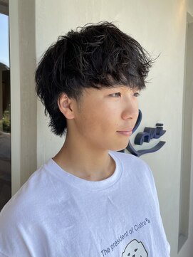 ローム(Rome) 【お客様スタイル】波打ちウルフショート