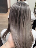 ヴィフ 大船(VIF)&nbsp;バレイヤージュ/ケアブリーチ/ダブルカラー/チェリーブラウン