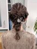 【結婚式・お出かけ前に】パーティーヘアセット　(営業前は早朝料金有) 5500