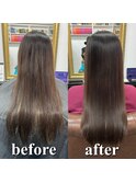 #酸性ストレート#縮毛矯正#髪質改善#酸性縮毛矯正
