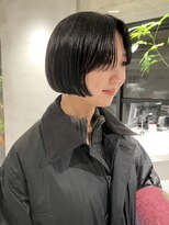 フィルムス 表参道(FILMS)&nbsp;ココアベージュ/黒髪/クラゲヘアー/オリーブグレー/ボブ/表参道