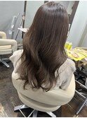 *ブラウンベージュ/艶髪/韓国風巻き