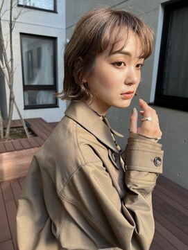 アース 北浦和店(HAIR&MAKE EARTH) 大人レディなショートボブ