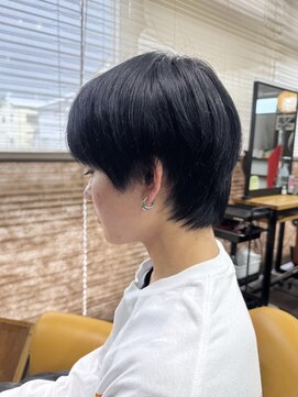 フレームヘア frame hair メンズウルフ