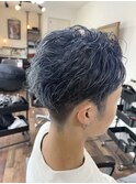 シルバーブルーカラー