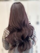 アリュウル 表参道 青山(Allure)&nbsp;艶感ピンクパープル×レイヤーカット◎佐藤