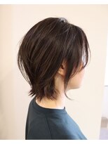 ヘア アトリエ マム(hair atelier mum)&nbsp;前下がりレイヤー