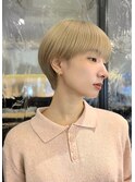 ショートカットショートヘアコンパクトショートボブ丸みショート