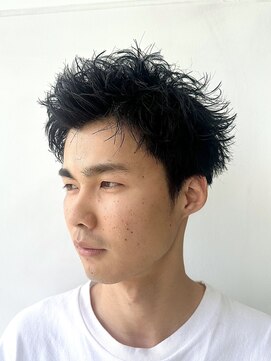 エムドットヘアーサロン(M. hair salon) 高知/スパイキーショート/ツーブロック/メンズカット