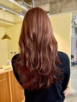 スペシャルオオサカ 難波店(Special OSAKA)&nbsp;ブリーチカラー/オレンジブラウン/レイヤーカット