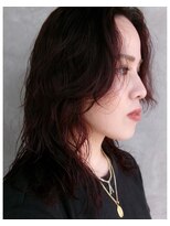 シム 千葉(sim)&nbsp;赤髪ケアパーマ　stylist  nana 【千葉駅】