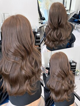 アルドーレヴェントホリエ(Ardore vento horie) ブリーチなしダブルカラーで作るマロンブラウン♪10代20代30代