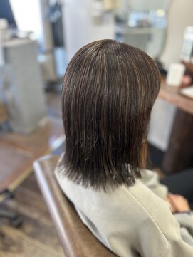 アート(art) 白髪ぼかしハイライト～3回目～