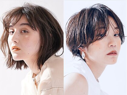 エッジ ヘア メイク(edge hair +make)の写真
