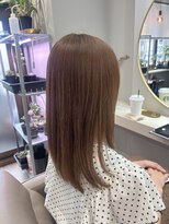 アオ 花咲町(a-o)&nbsp;サラツヤセミロングスタイル♪