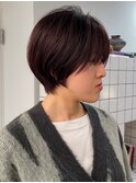 すっきりショートヘア