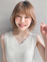 リヤン 表参道(lyann)&nbsp;結べるボブ似合わせカットダークアッシュナチュラルカール