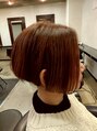 OHI 赤羽店 ツーブロック×前下がりボブ×ハイライトで個性派ヘアも◎