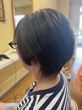 ユメ 美容室 結女 ショートスタイル