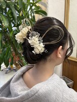 ボンビィヴァン(bon-vivant)&nbsp;大分/府内町/卒業式袴着付、ヘアセット