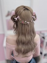 ヘアセットサロン ミント(Hair set salon MINT)&nbsp;ハーフクラゲ☆